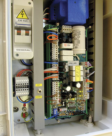 impianto elettrico pillar plus bft