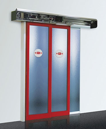 porta automatica telescopica bft