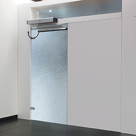 porte automatiche vetro bft