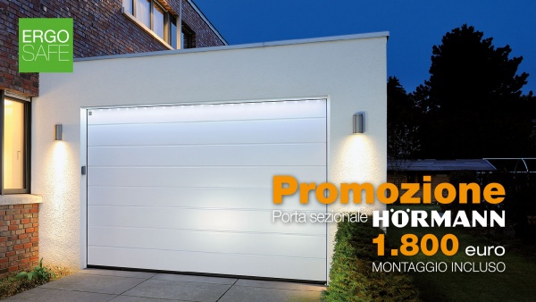 Porta da Garage Sezionale a soli 1.800€ montaggio incluso